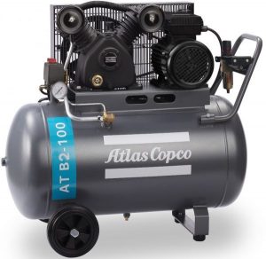 Máy nén khí Atlas Copco loại Piston có dầu